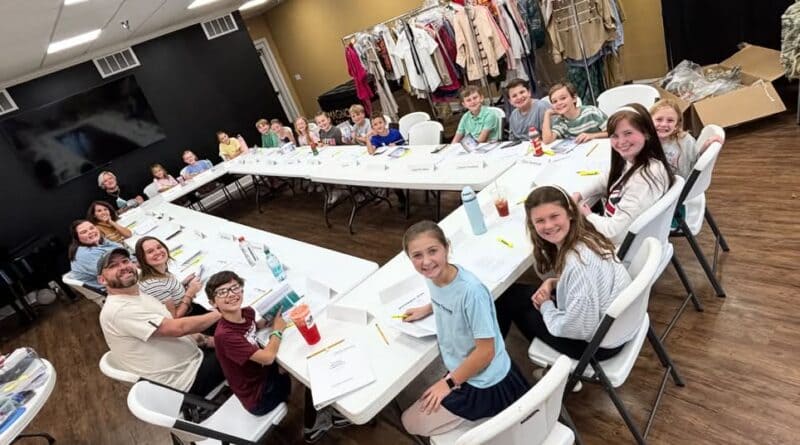 The cast of “The Best Christmas Pageant Ever “ first table read.Get your tickets for The Best Christ