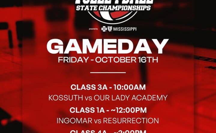 🏐 Day two of the 2026 C Spire MHSAA Volleyball State Championships, presented by Blue Cross & Blue S