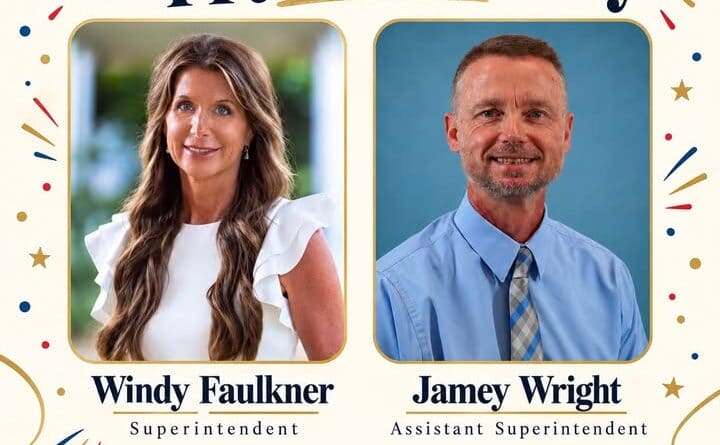 Happy Boss’s Day to our Superintendent, Windy Faulkner, and Assistant Superintendent, Jamey Wright!