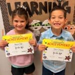 Mrs. Anna’s September Terrific Kids named Amzie Cobb and Chris Orduna Mrs. Anna’s Terrific Kids for September are Amzie Cobb and Chris Orduna!