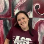 New Albany High School honors student for high ACT scores New Albany High School recently presented an ACT 30+ Club t-shirt to Joley Hall for her recent succe