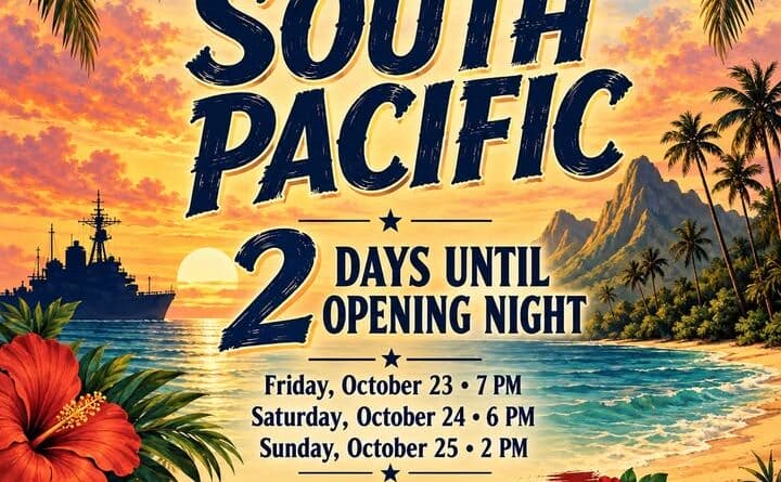 Just TWO days until opening night!