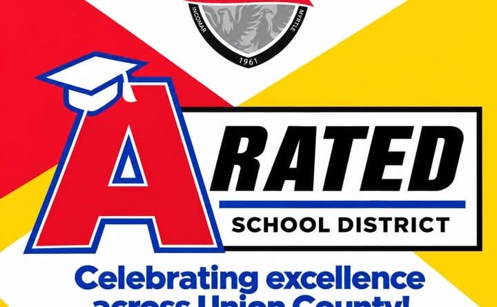 🌟 Union County School District is proud to be an A-rated district!