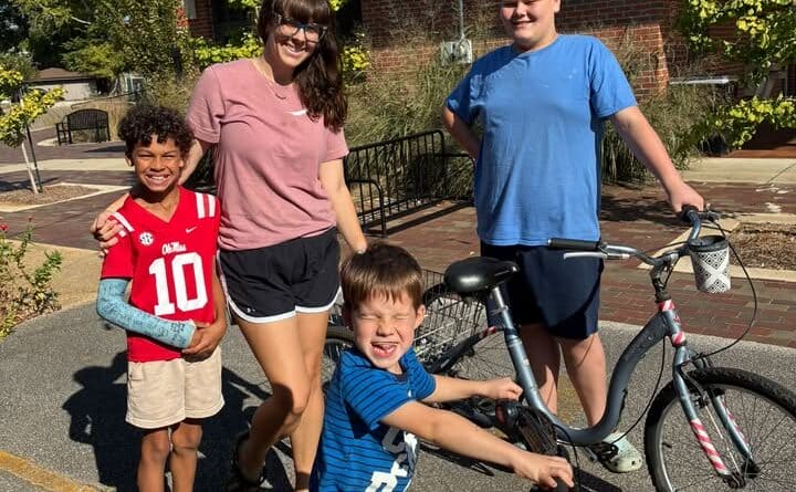 This crew! Love when they pop in for bicycles!