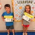 Mrs. Alandra’s September Terrific Kids are Grayson Gaines and Addie Hall Mrs. Alandra’s Terrific Kids for September are Grayson Gaines and Addie Hall!