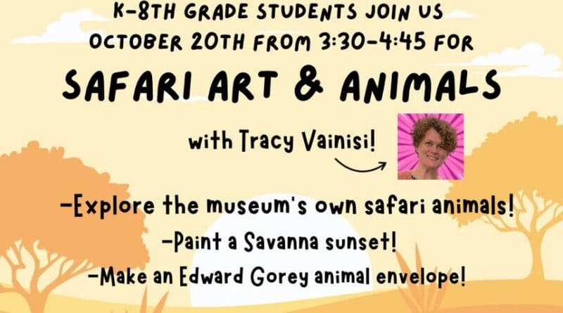 It's time to go on safari!