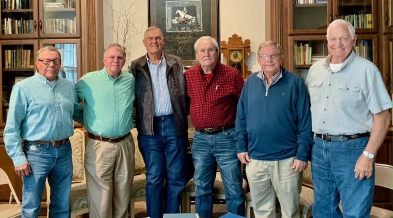 The 1970 West Union and Myrtle basketball teams gathered today to discuss that exciting season!