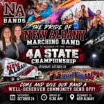 New Albany Marching Band Headed to State Championship 🚨🏆 STATE CHAMPIONSHIP BOUND!