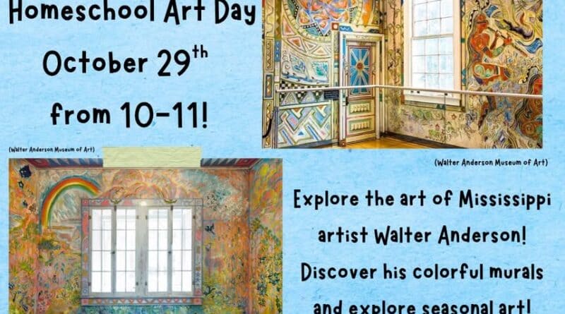 Homeschool students, join us on October 29th from 10-11 as we explore the colorful world of Mississi